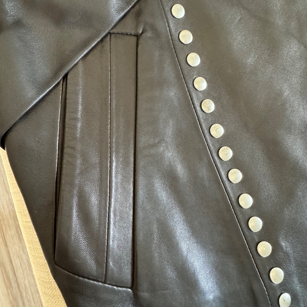Leather Skirt - Picture 5 of 7